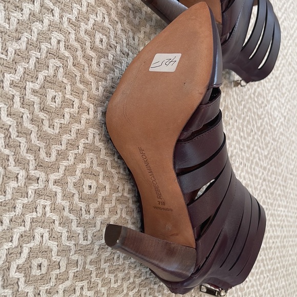 Rebecca Minkoff Brown Heels - size 7 - Picture 11 of 12